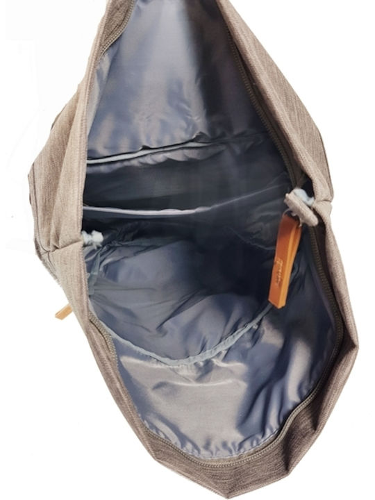 RCM 2830 Αδιάβροχη Τσάντα Πλάτης για Laptop 15.6" σε Μαύρο χρώμα