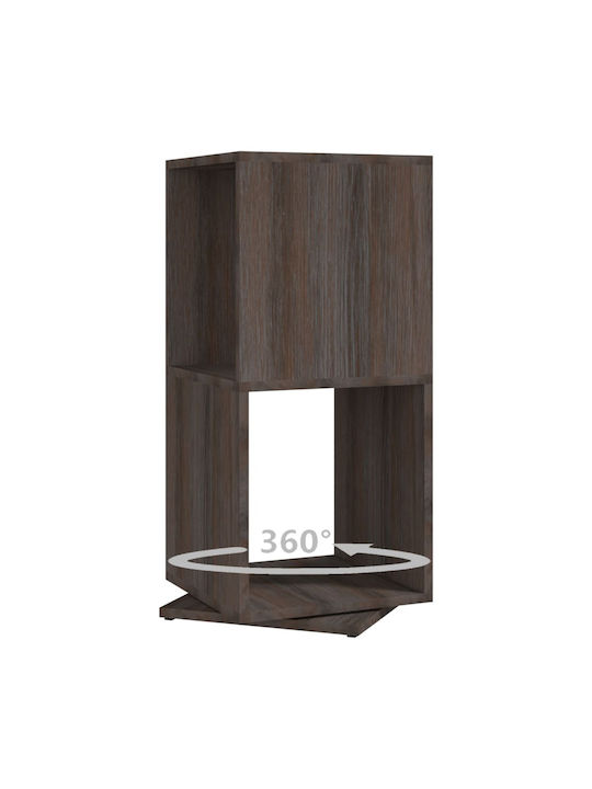 Gray Bookcase Sonoma 34.5x34.5x75.5 cm