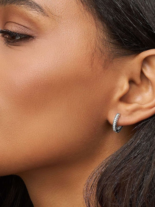 Pandora Earrings Hoops made of Silver