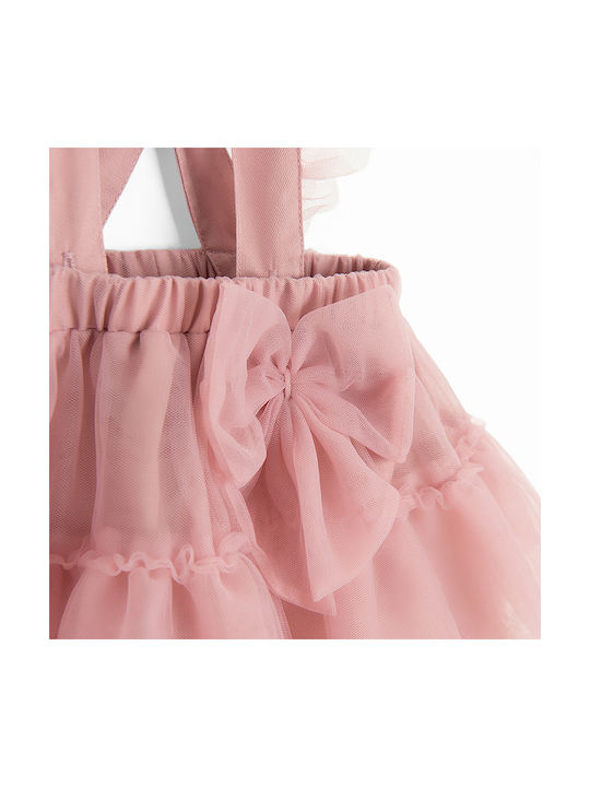 Cool Club Kids Skirt Overalls Pink