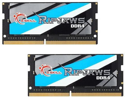 G.Skill Ripjaws 32GB DDR4 RAM with 2 Modules (2x16GB) and 2400 Speed for Laptop