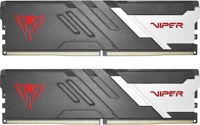 Patriot Viper Venom 32GB DDR5 RAM mit 2 Modulen (2x16GB) und Geschwindigkeit 7200 für Schreibtisch