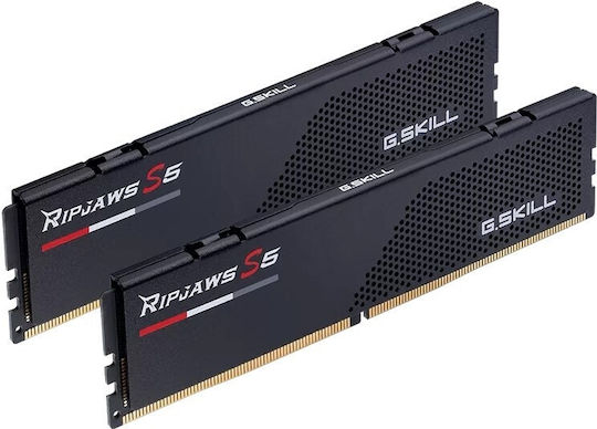 G.Skill Ripjaws S5 DDR5 64GB RAM με 2x32GB Modules και Ταχύτητα 5200 για Desktop