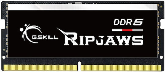 G.Skill Ripjaws DDR5 με Module 1x16GB και Ταχύτητα 4800 για Laptop