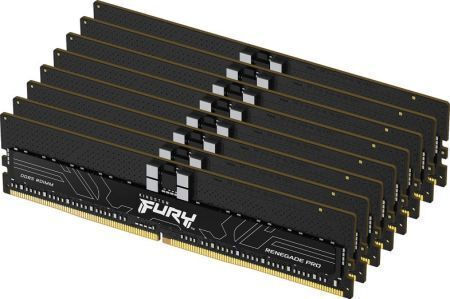 Kingston Fury Renegade Pro 128GB DDR5 RAM with 8 Modules (8x16GB) and 5600 Speed for Desktop