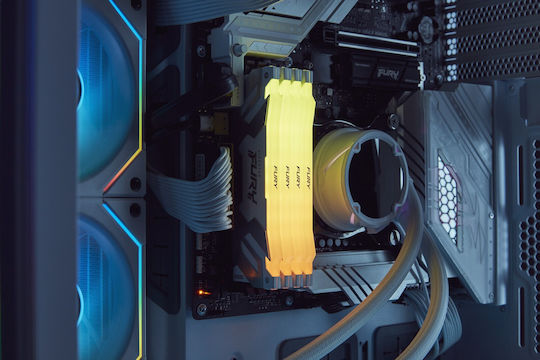 Kingston Fury Renegade RGB DDR5 48GB RAM με 2x24GB Modules και Ταχύτητα 6400 για Desktop
