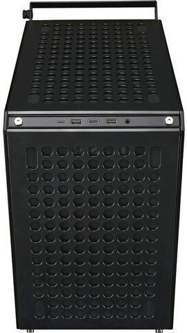 CoolerMaster Qube 500 Flatpack Gaming Midi Tower Κουτί Υπολογιστή με Πλαϊνό Παράθυρο Μαύρο
