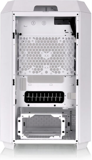 Thermaltake The Tower 300 Gaming Micro Tower Κουτί Υπολογιστή με Πλαϊνό Παράθυρο και RGB Φωτισμό Λευκό