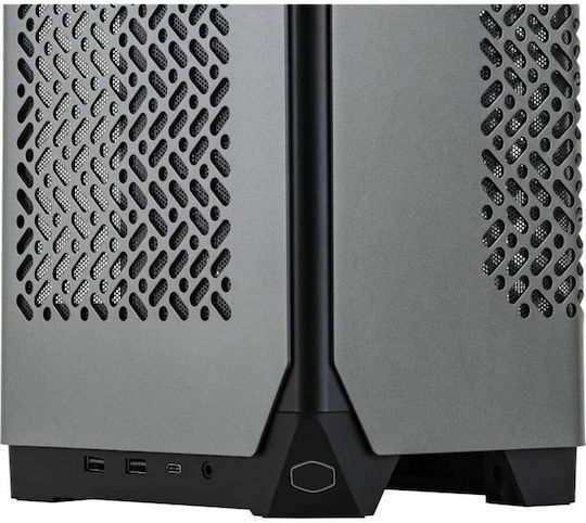 CoolerMaster NCORE 100 MAX Мини Кула Компютърна Кутия Тъмно Сива