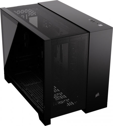 Corsair 2500D Airflow Gaming Midi Tower Computer Case with Side Window Black