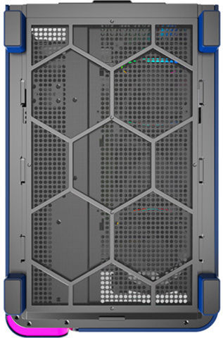 Montech King 95 Pro Midi Tower Компютърна кутия със страничен прозорец Син