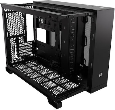 Corsair 2500D Airflow Gaming Midi Tower Κουτί Υπολογιστή με Πλαϊνό Παράθυρο Μαύρο