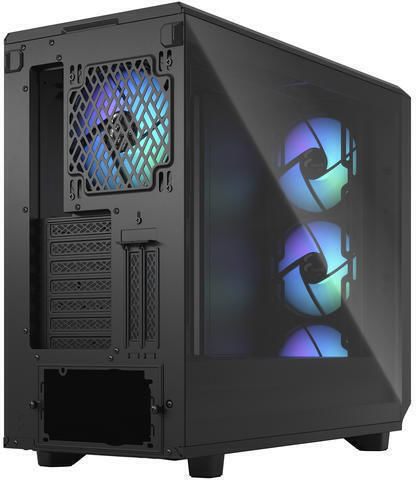 Fractal Design Meshify 2 Gaming Midi Tower Κουτί Υπολογιστή με Πλαϊνό Παράθυρο και RGB Φωτισμό Black TG Light Tint