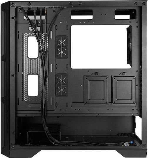 Chieftec APEX AIR Gaming Midi-Turm Computergehäuse mit Seitenfenster Schwarz