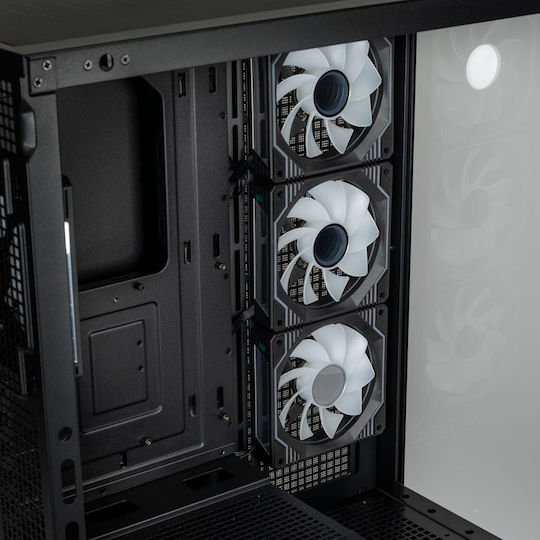 Kolink Unity Arena Gaming Midi Tower Κουτί Υπολογιστή με RGB Φωτισμό Μαύρο