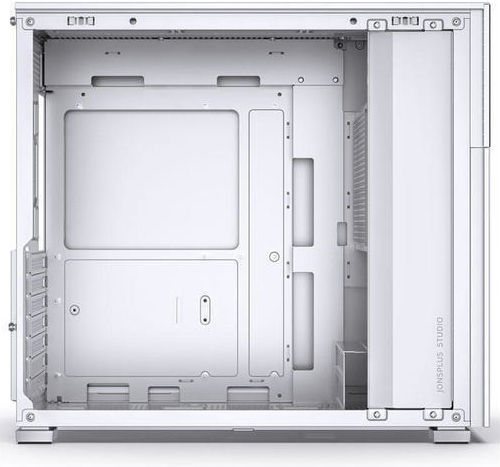 Jonsbo D41 Screen Gaming Midi Tower Κουτί Υπολογιστή με Πλαϊνό Παράθυρο Λευκό