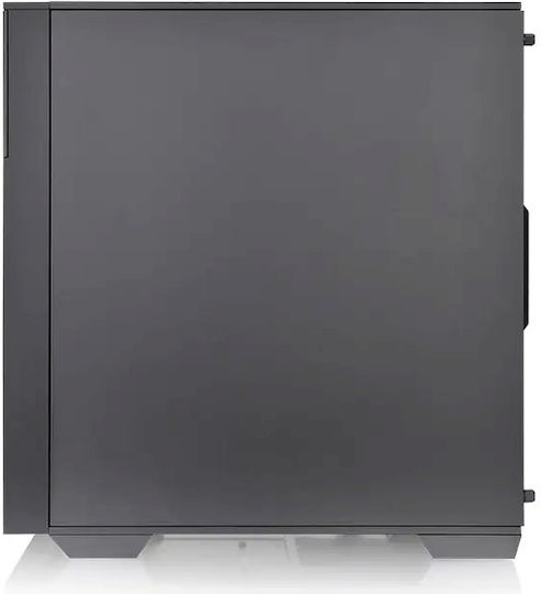 Thermaltake Divider 170 TG Gaming Mini Tower Computer Case with Window Panel and RGB Lighting Black