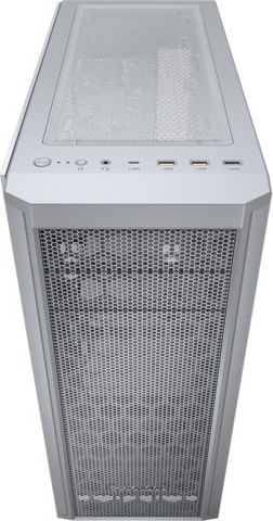 Cougar MX330-G Pro Гейминг Midi Tower Компютърна кутия със страничен прозорец Бял