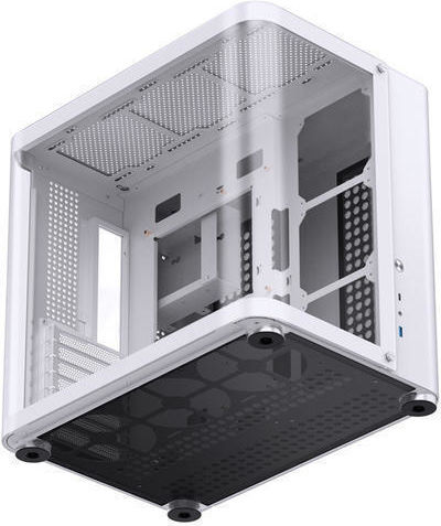 TK-2 2.0 Gaming Midi Tower Computer Case with Side Window White