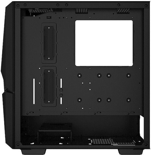 Deepcool Cyclops Gaming Midi Tower Κουτί Υπολογιστή με Πλαϊνό Παράθυρο Μαύρο
