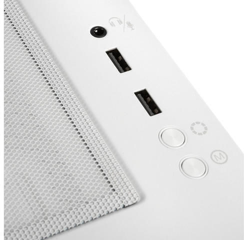 Kolink Unity Solar Mesh ARGB Gaming Middle Tower Carcasă Calculator cu Fereastră Laterală Alb
