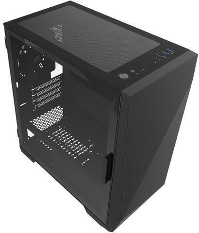 Zalman Z1 Iceberg Gaming Middle Tower Carcasă Calculator cu Fereastră Laterală Negru
