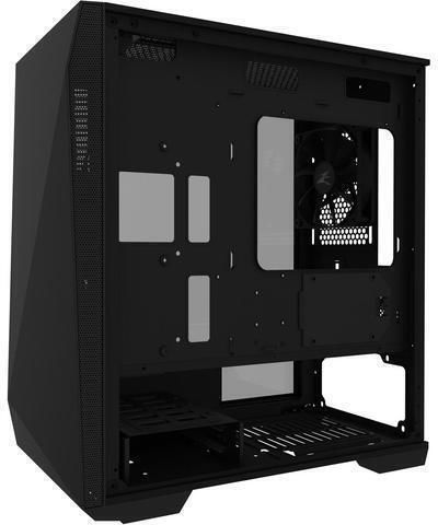 Zalman Z1 Iceberg Gaming Middle Tower Carcasă Calculator cu Fereastră Laterală Negru