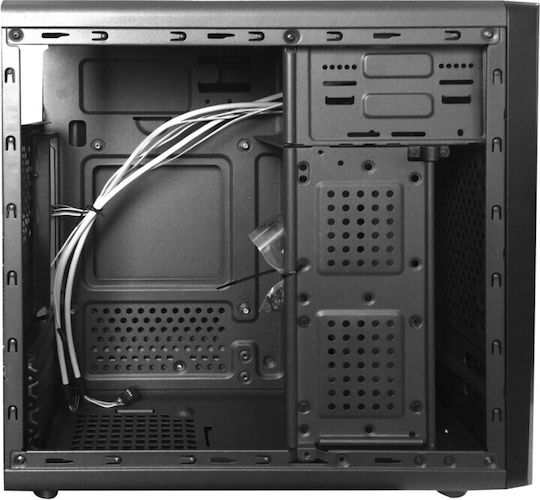 Evolveo M2 Gaming Micro Tower Carcasă PC Cu Deschidere Laterală Neagră