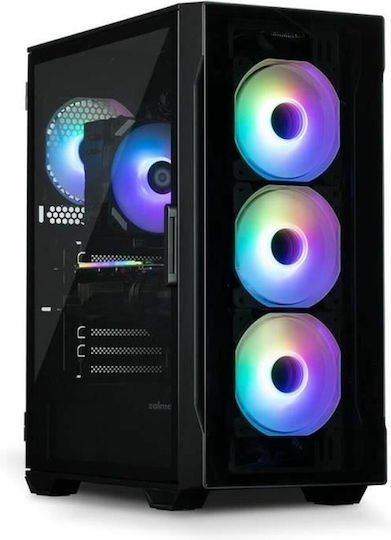 Zalman i3 Neo TG Gaming Middle Tower Carcasă PC cu Deschidere Laterală Neagră