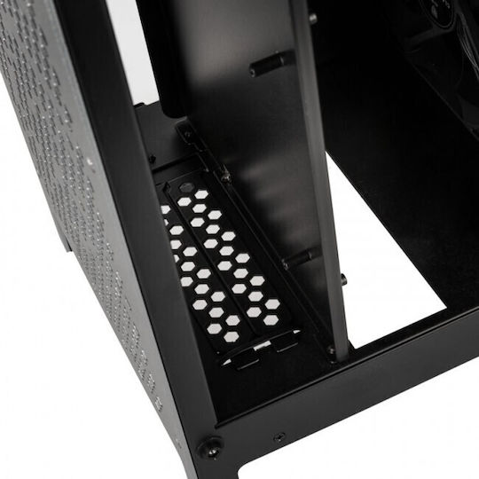 Kolink Rocket Complex Aluminium Mini Tower Computer Case with Window Panel Gunmetal Grey