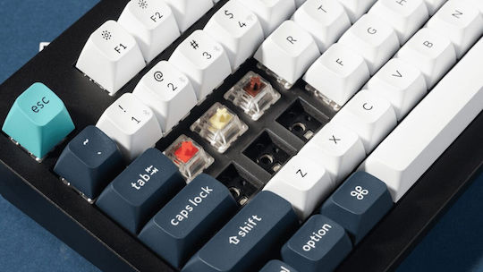 Keychron Q5M-M3 Max Q5M-M3 Wireless Gaming Mechanical Keyboard with Gateron Jupiter Brown Switches and RGB Lighting (English US)