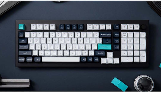 Keychron Q5M-M3 Max Q5M-M3 Wireless Gaming Mechanical Keyboard with Gateron Jupiter Brown Switches and RGB Lighting (English US)