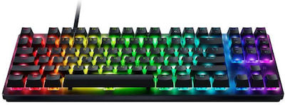 Razer Huntsman V3 X Optisch Gaming Tastatur Tenkeyless mit RGB-Beleuchtung (Griechisch) Lila