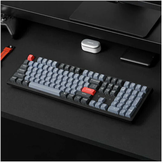Keychron K10 Pro Wireless Gaming Mechanical Keyboard with Keychron K Pro Brown switches and RGB lighting (English US) K10P-H3