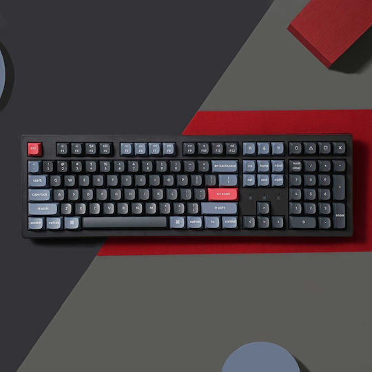 Keychron K10 Pro Wireless Gaming Mechanical Keyboard with Keychron K Pro Brown switches and RGB lighting (English US) K10P-H3