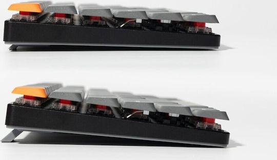 Keychron K5 Max QMK/VIA K5M-H3 Wireless Gaming Mechanical Keyboard with Gateron Brown Switches and RGB Lighting (English US)
