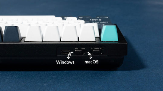 Keychron Q6 Max Q6M-M3 Wireless Gaming Mechanical Keyboard with Gateron Jupiter Brown Switches and RGB Lighting English US