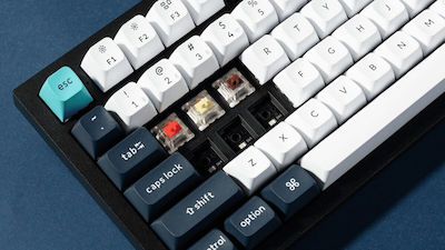 Keychron Q6 Max Fără fir Gaming Tastatură Mecanică cu Gateron Jupiter Red switch-uri și iluminare RGB (Engleză US) (Q6M-M1)