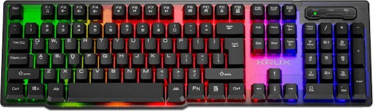 Tracer FINA 84 Gaming Μηχανικό Πληκτρολόγιο 75% με Outemu Red διακόπτες και RGB φωτισμό (Αγγλικό US) Γκρι