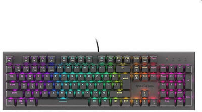 Genesis Thor 303 Gaming Mechanical Keyboard with Outemu Red switches and RGB lighting (US English)