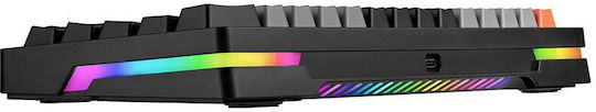 Tracer Gamezone EVO1 Hot Swap 63 Gaming Mechanical Keyboard 65% with RGB lighting (English US) Gray