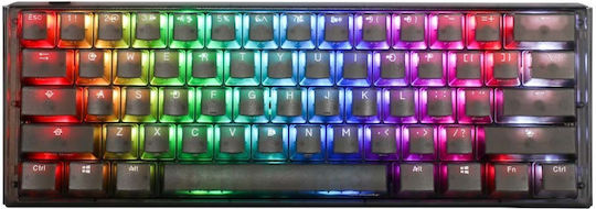 Ducky One 3 Aura Mini Gaming Μηχανικό Πληκτρολόγιο 60% με Kailh MX Jellyfish διακόπτες και RGB φωτισμό (Αγγλικό US)