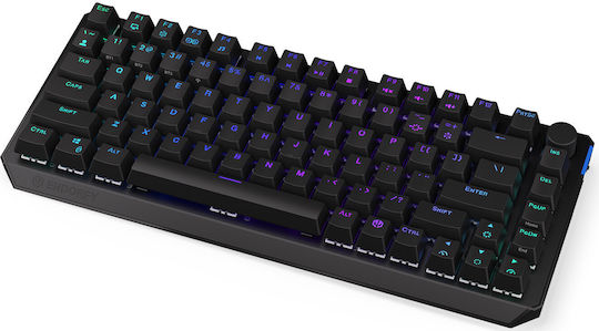 Endorfy Thock Wireless Gaming Mechanical Keyboard 75% with Kailh Box Red switches and RGB lighting (English US)
