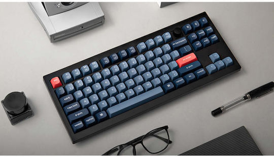 Keychron V3 Max QMK V3M-D4 Gaming Mechanical Tenkeyless Keyboard with Gateron Jupiter Banana Switches and RGB Lighting English US