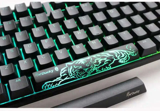 Ducky One 3 Classic Gaming Mechanical Keyboard Tenkeyless with Cherry MX Speed Silver switches and RGB lighting (English US)