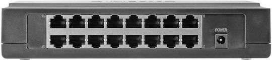 TP-LINK TL-SF1016D v1 Unmanaged L2 Switch με 16 Θύρες Ethernet