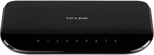 TP-LINK TL-SG1008D Unmanaged L2 Switch with 8 Gigabit (1Gbps) Ethernet Ports
