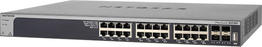 NetGear XS728T Managed L3 Switch with 24 Gigabit (1Gbps) Ethernet Ports and 4 SFP Ports