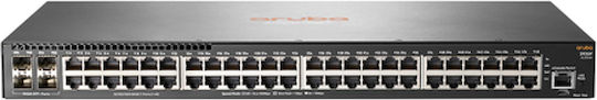 HP Aruba 2930F Verwaltet L3 PoE+ Switch mit 24 Ports Gigabit (1Gbps) Ethernet und 4 SFP Ports