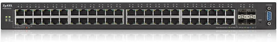 Zyxel XGS2210-52 Managed L2 Switch with 48 Gigabit (1Gbps) Ethernet Ports and 4 SFP Ports